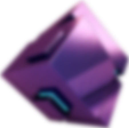 3D Stylish Cube Render